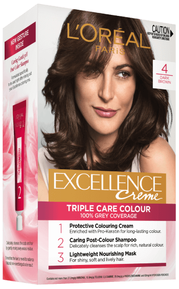 Excellence Hair Colour Excellence Creme Permanent Hair Colour - 4 Dark ...