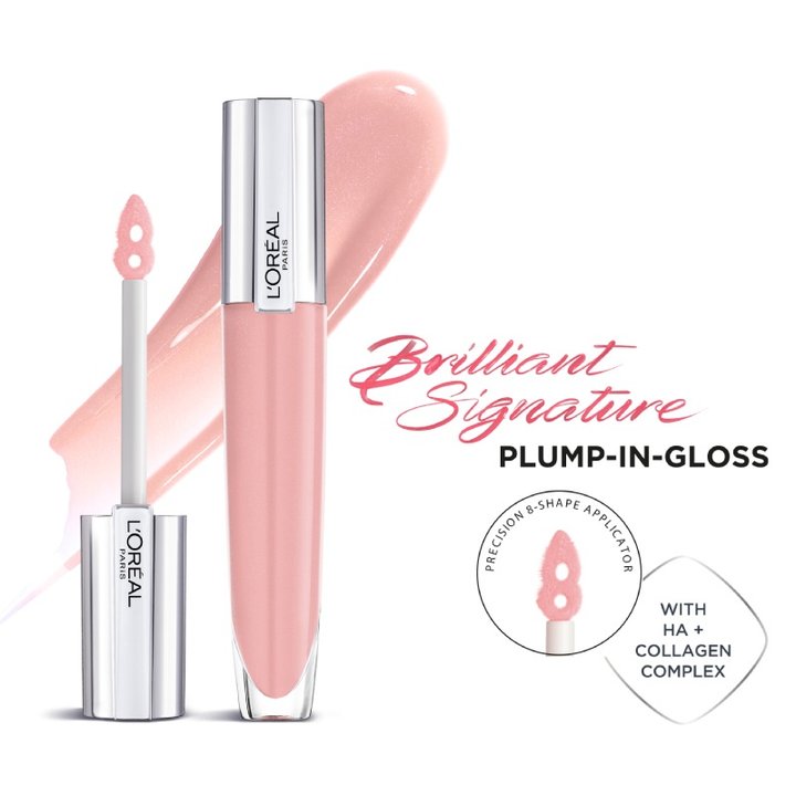 Brilliant Signature Plumping Gloss 402 I Soar Loréal Paris